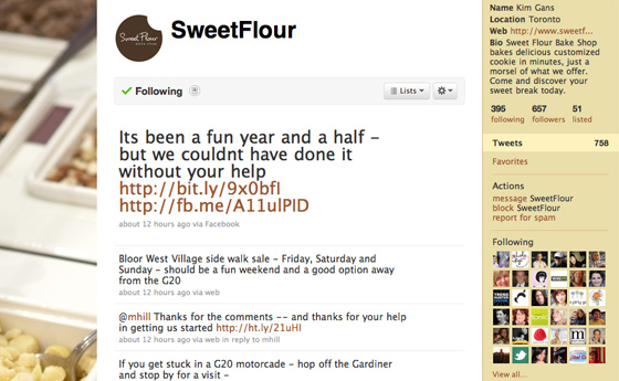 sweet flour bake shop twitter page